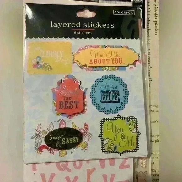 Lot of 13 pkgs, Assortment of Sticker Sheets - Picture 9 of 14